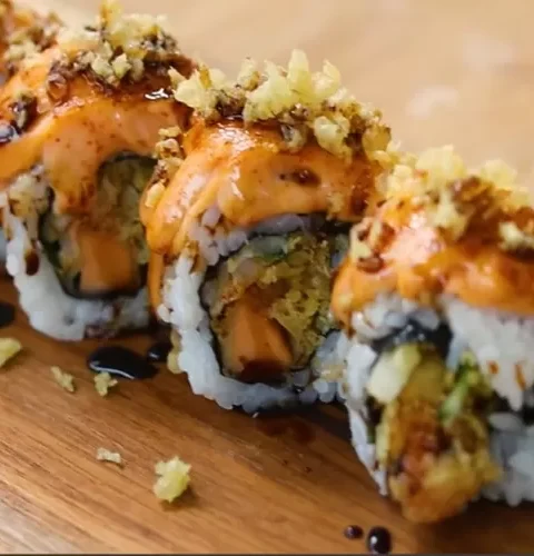 Resep Mentai Sushi Roll Tanpa Salmon – Lezat, Mudah, dan Cocok untuk Semua!