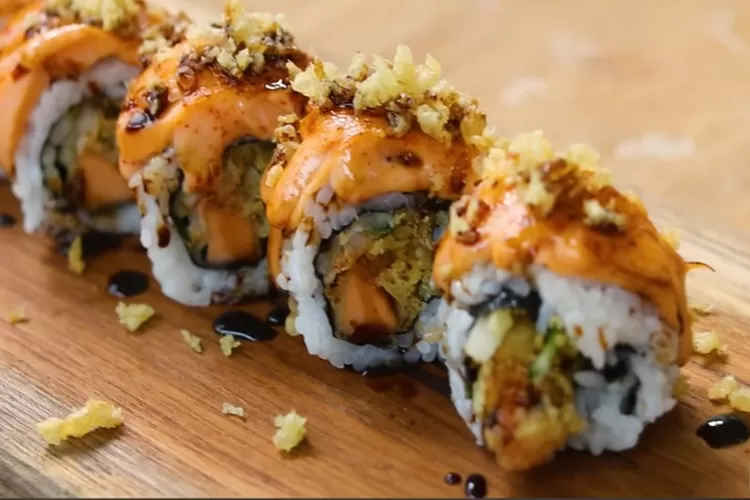 Resep Mentai Sushi Roll Tanpa Salmon – Lezat, Mudah, dan Cocok untuk Semua!